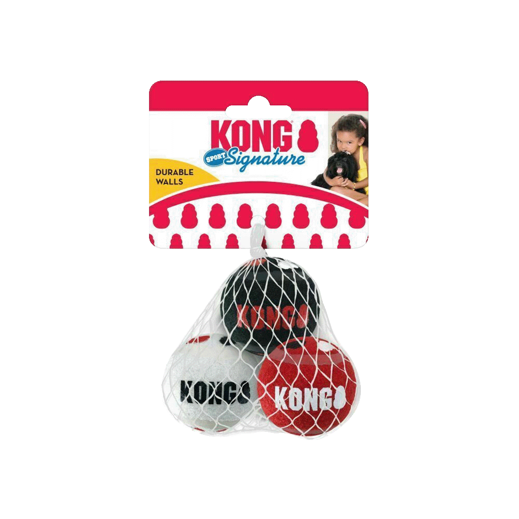 KONG Signature Sport Balls M 3-Pack