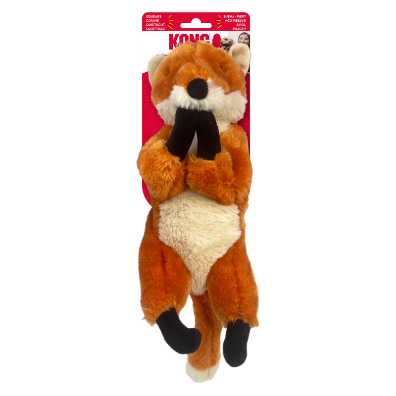 KONG Wild Low Stuff Fox