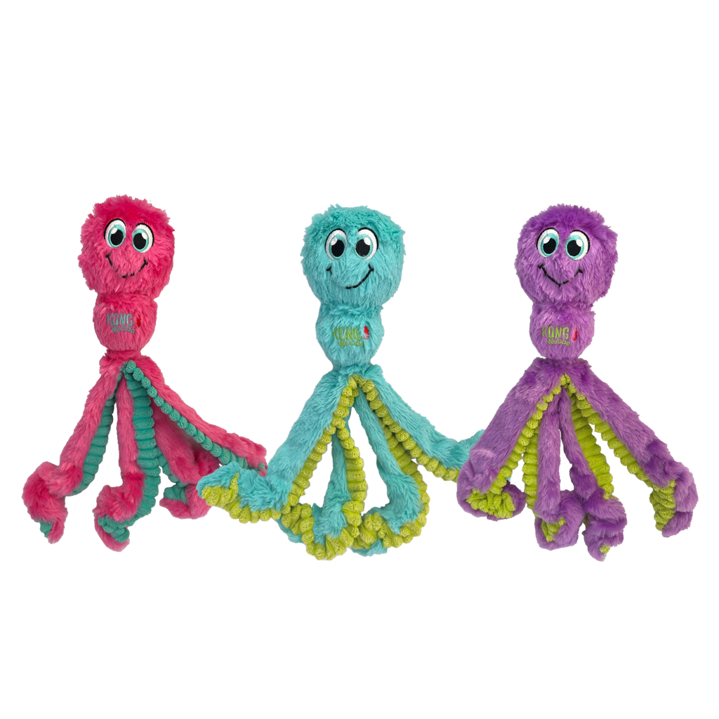 KONG Wubba Octopus Assorti L