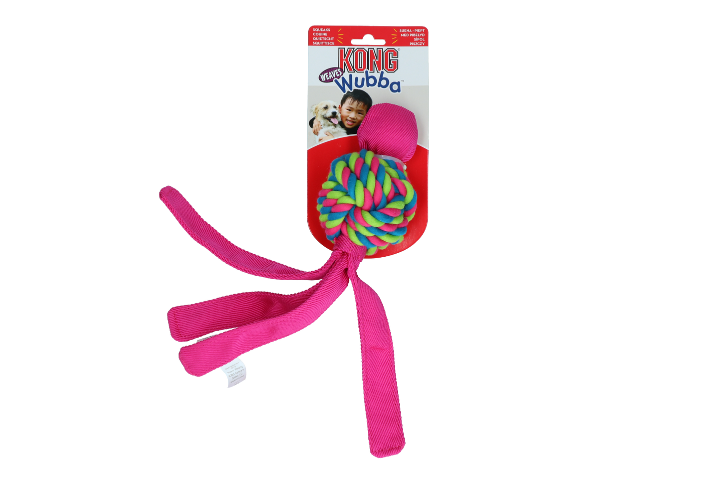 KONG Wubba Weaves Assorti L