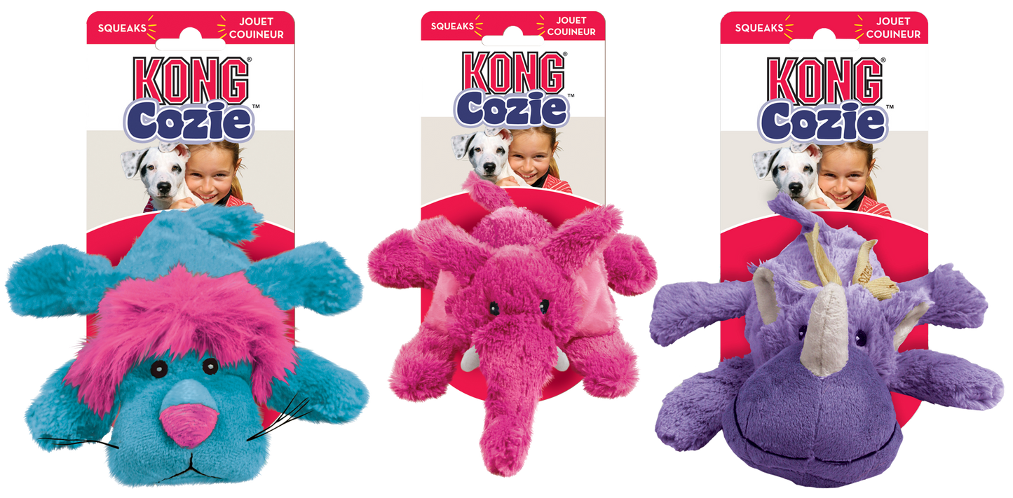 KONG Cozie Assorted Brights M
