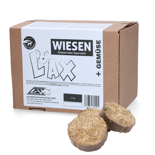 Lax Wiesen Knuspertaler Esparsette & Gemüse 3,5 kg (20 Stück)