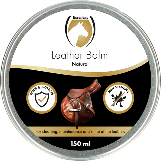 Excellent Leder & Sattel Balm Naturell Naturel
