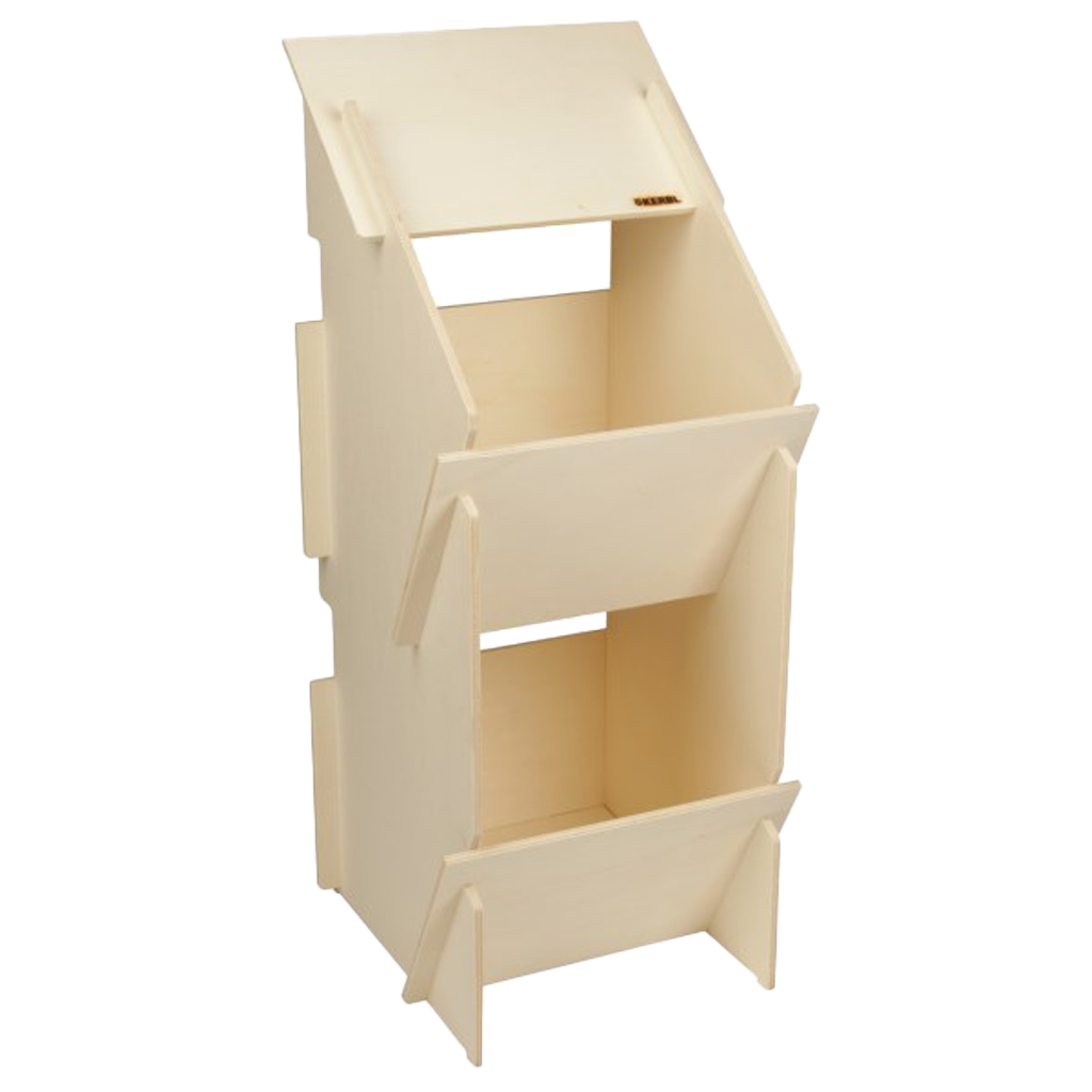 Kerbl Geflügel Duo Legenest Holz