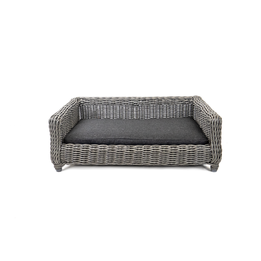 Let's Sleep Cozy Basket Weidenkorb Für Hunde M Anthrazit