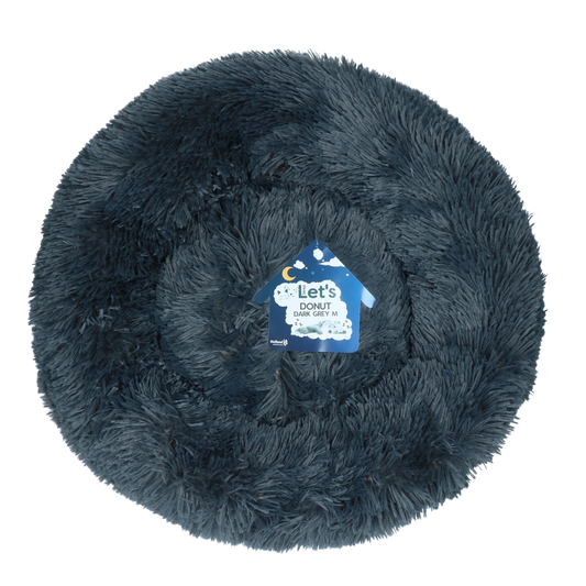 Let's Sleep Donut Dunkelgrau M