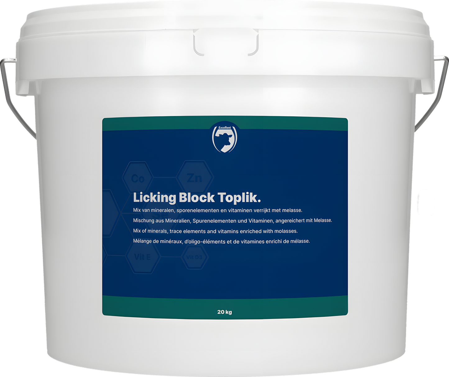 Excellent Leckeimer Toplik (Rind/Jungvieh) 20 kg by Hoffreund