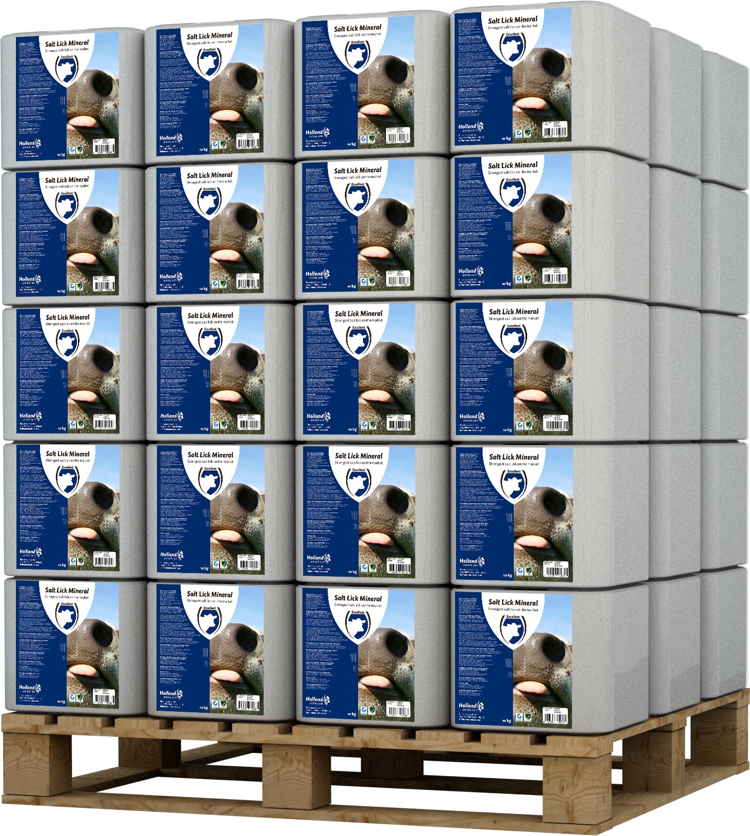 Excellent Leckstein Mineral Rindvieh 10 kg by Hoffreund