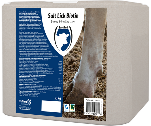 Excellent Leckstein Biotin 10 kg by Hoffreund