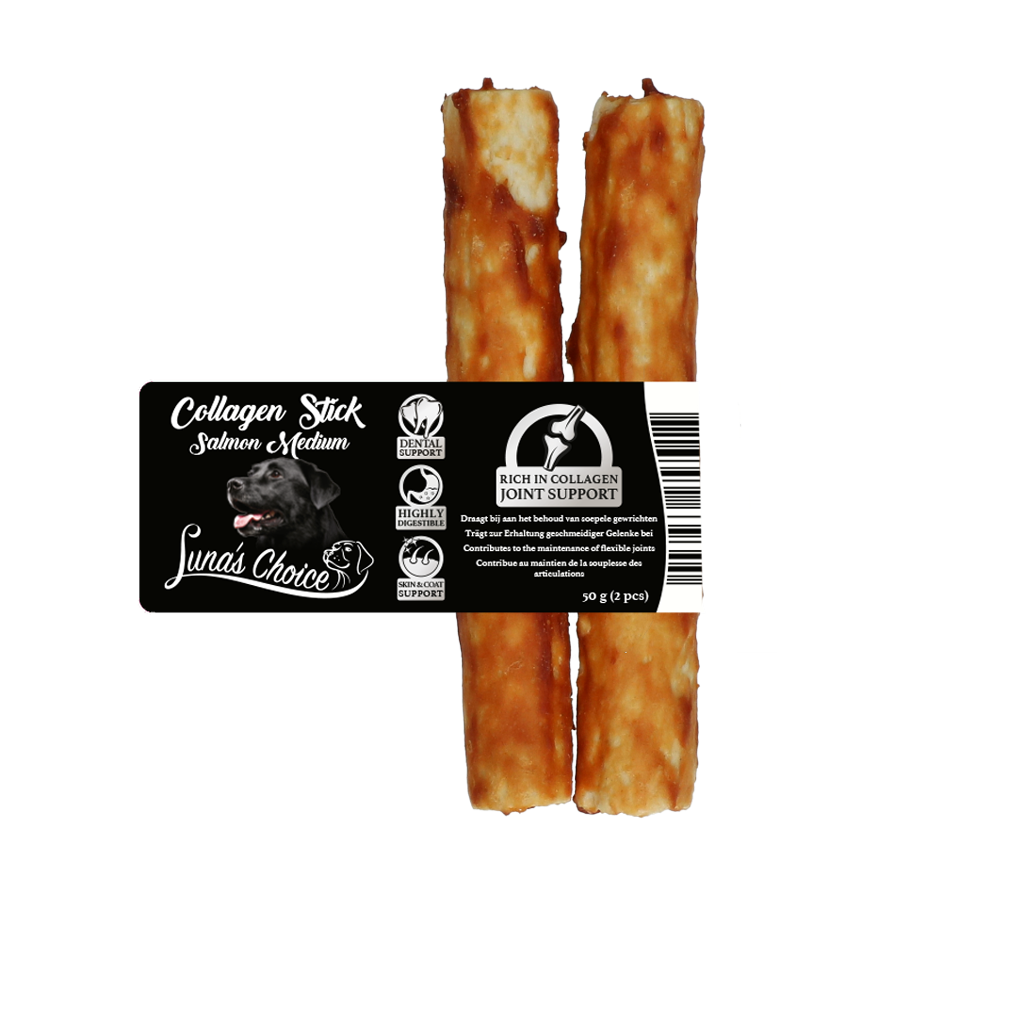 Luna's Choice Collagen Chews Stick Lachs M
