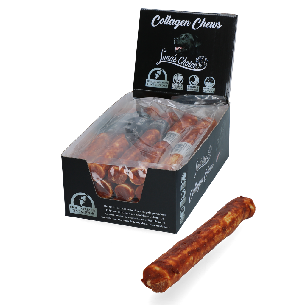 Luna's Choice Collagen Chews Stick Lachs XL