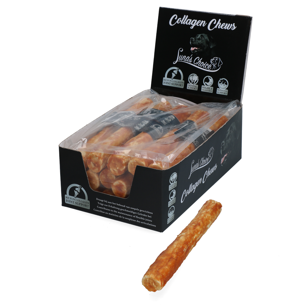 Luna's Choice Collagen Chews Stick Huhn XL