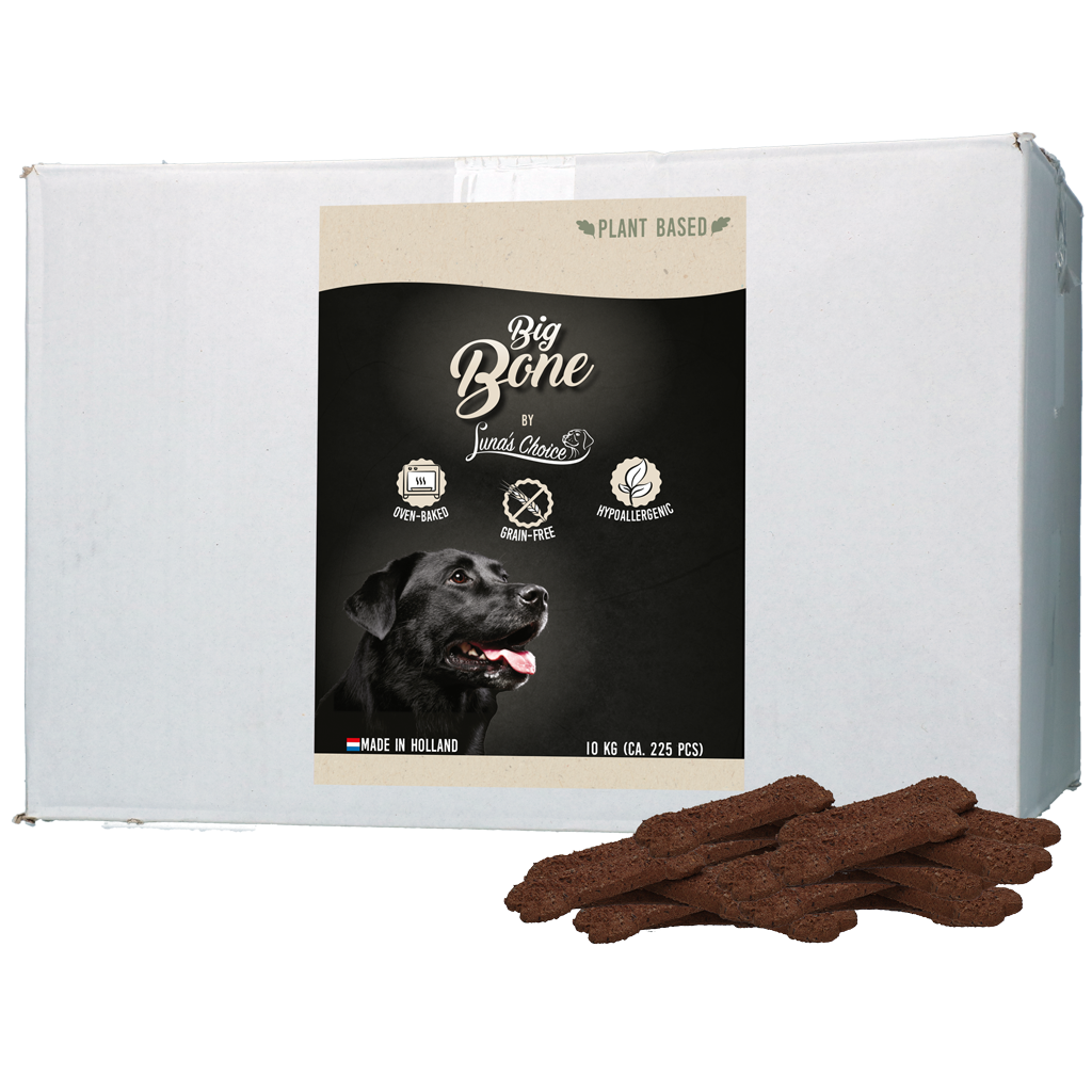 Luna’s Choice Pflanzlicher Snack Großpackung Bone Large