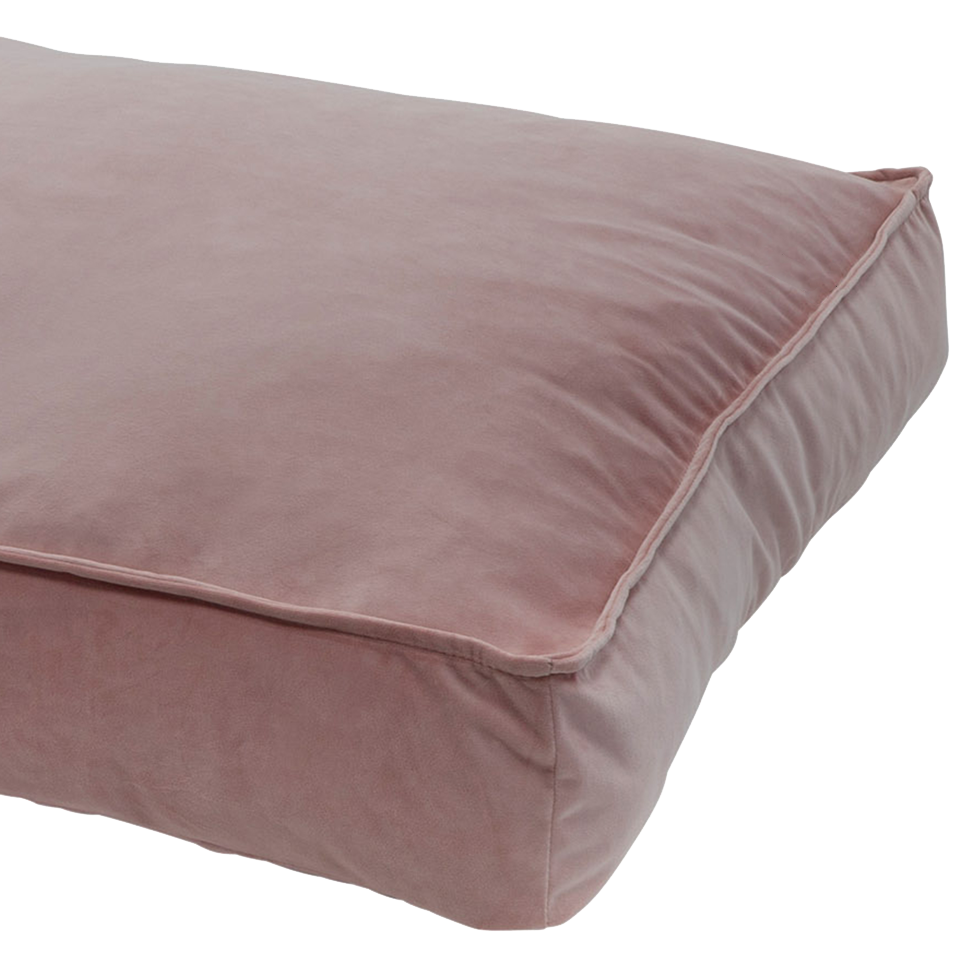 Madison Velours Lounge Cushion Rosa L