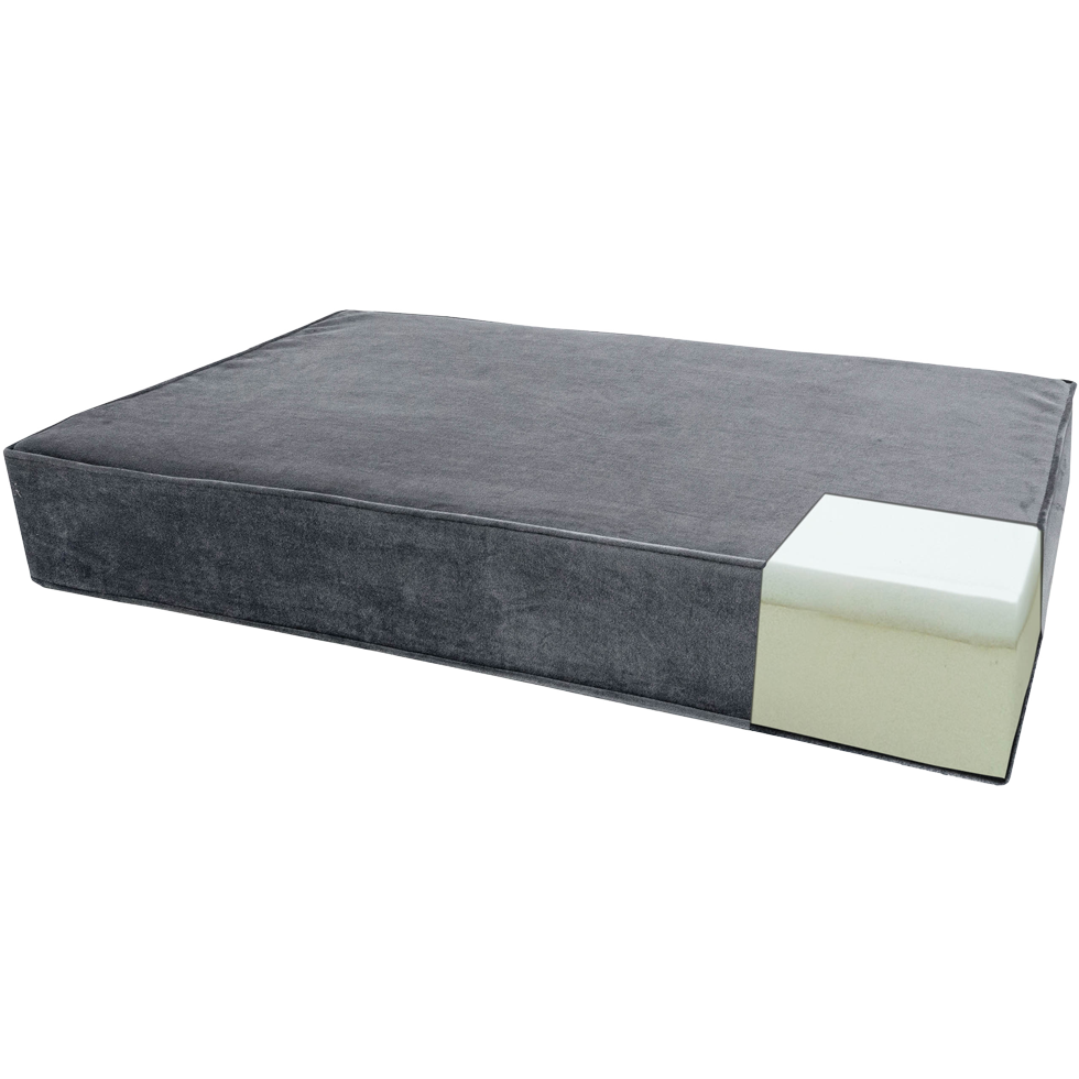 Madison Orthopädisches Kissen Velvet Orange S