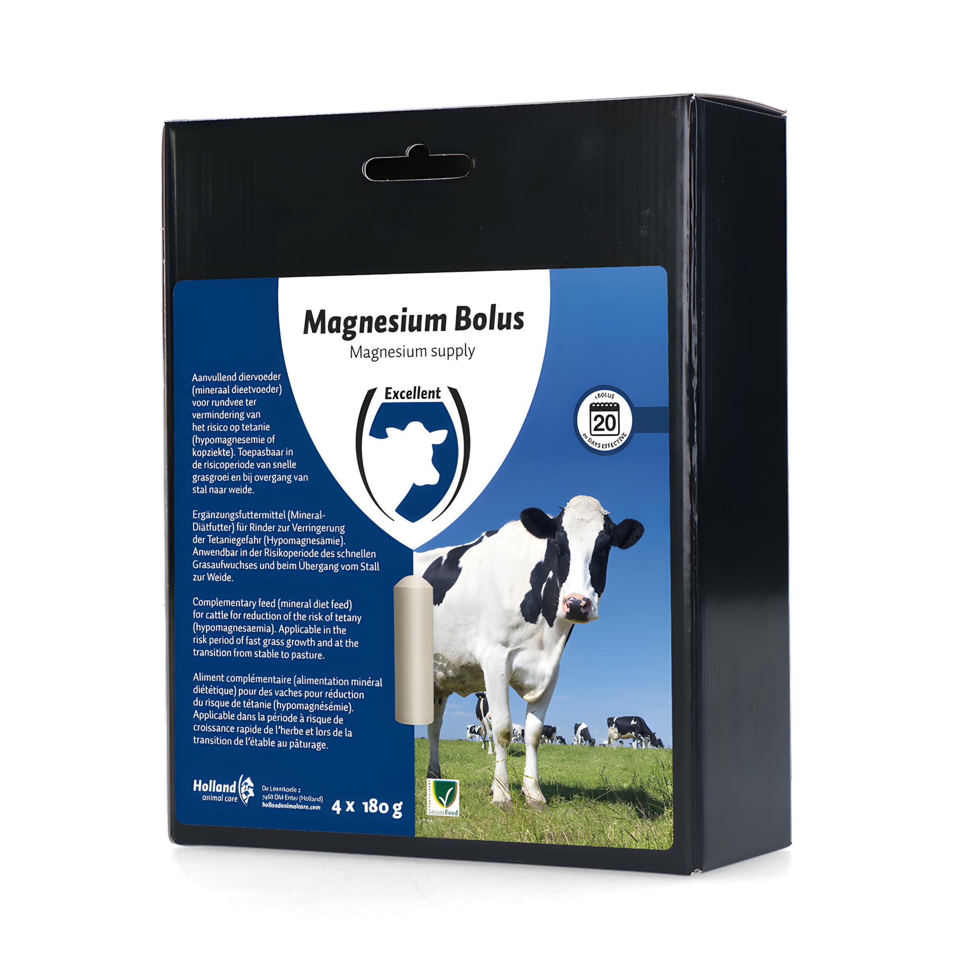 Excellent Magnesium Bolus 4 x 180 g by Hoffreund