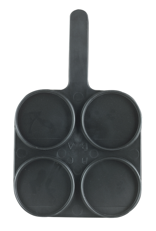 Schalmtestschale Schwarz