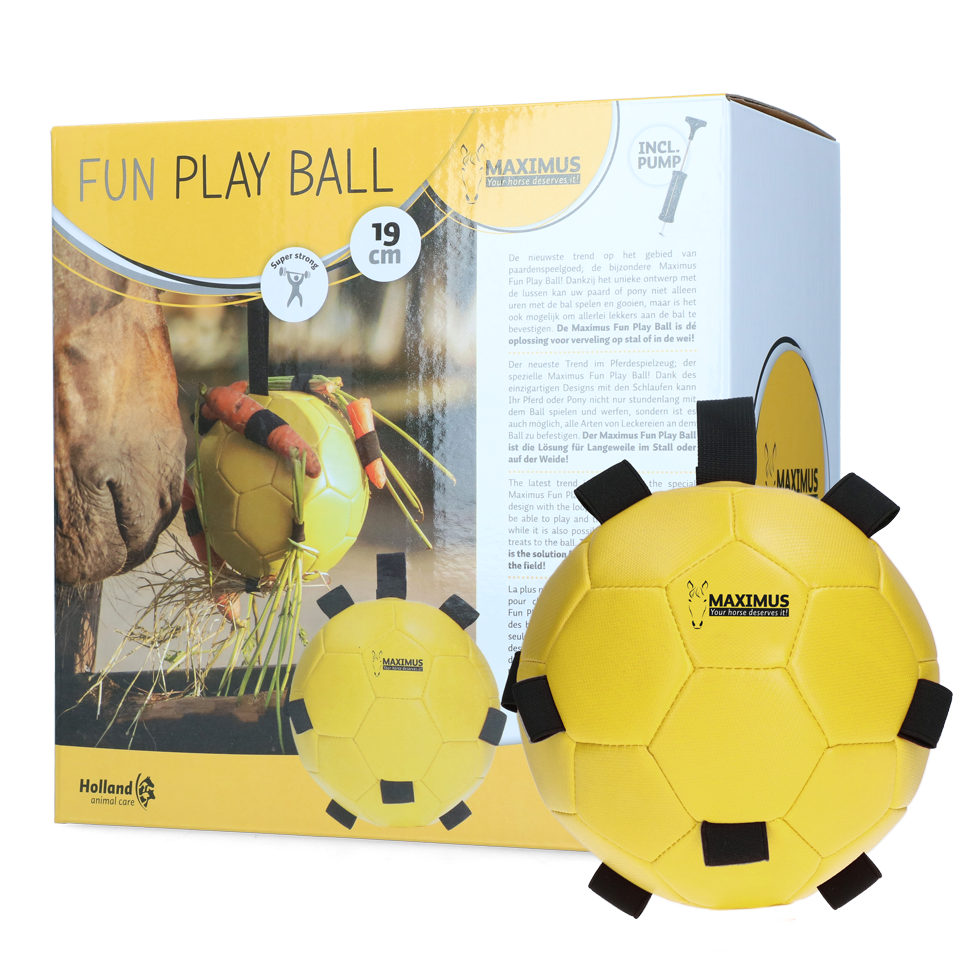 Excellent Horse Fun Play Ball Gelb