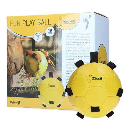 Excellent Horse Fun Play Ball Gelb