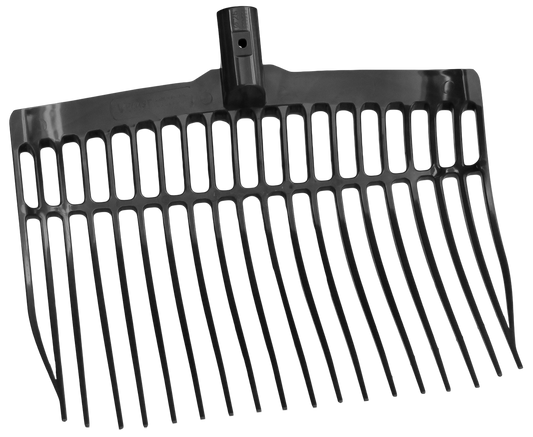 Dunggabel ohne Stiel Schwarz