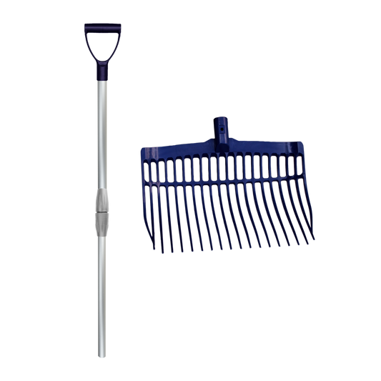 Dunggabel mit Stiel Blau