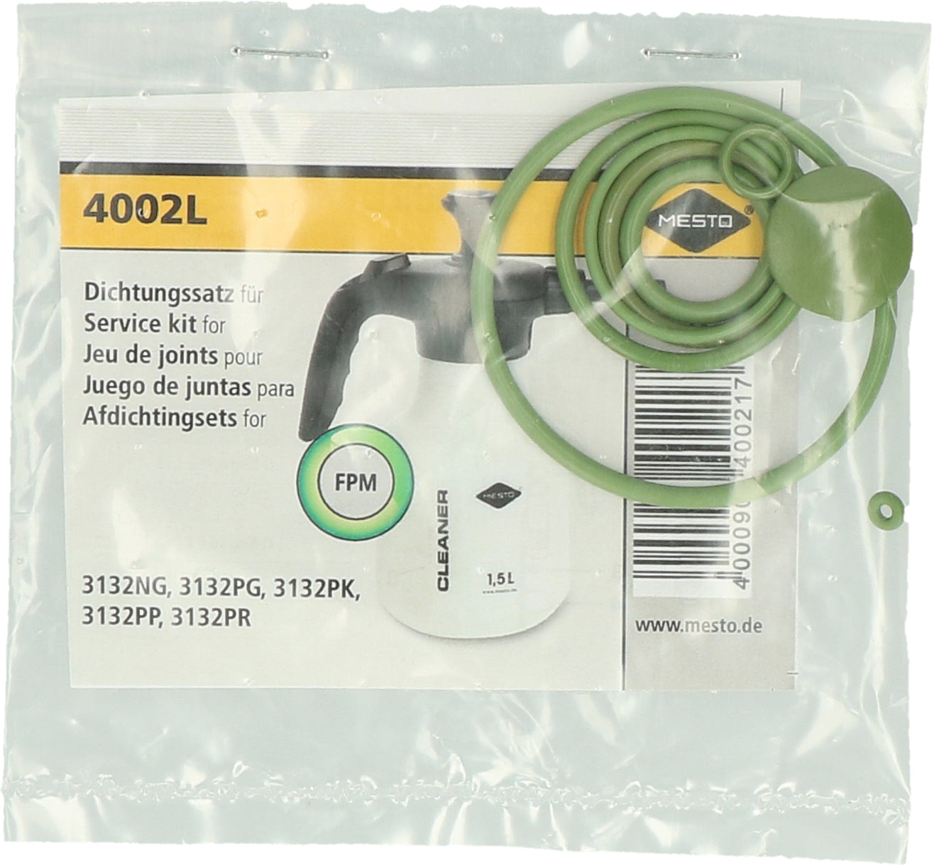 Mesto Cleaner 1,5 l Packungset FPM