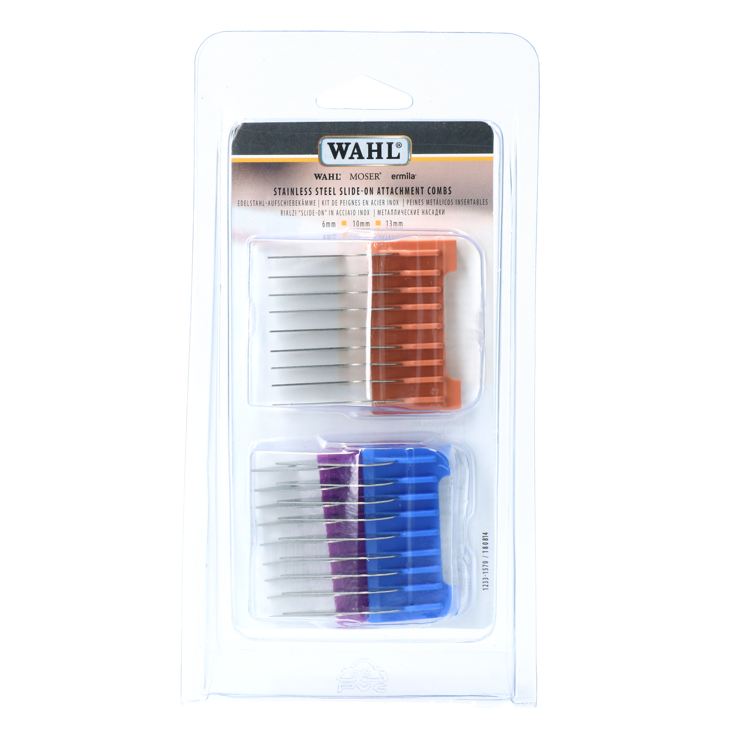 Moser Aufschiebekämme (6/10/13 mm)