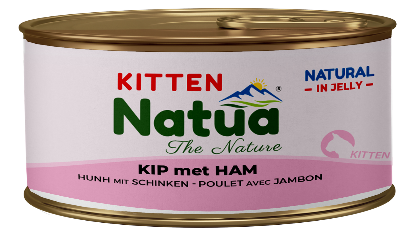 Natua Natural Classic Can Katze Huhn mit Schinken (Kitten)