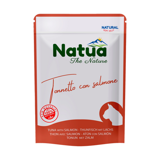 Natua Natural Pouch Katze Thunfisch mit Lachs