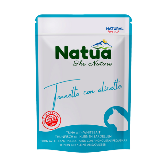 Natua Natural Pouch Katze Thunfisch mit kleinen Sardellen