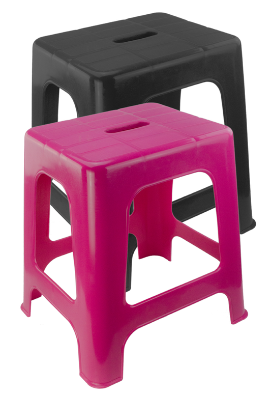 Aufstieghilfe und Sitz Schwarz