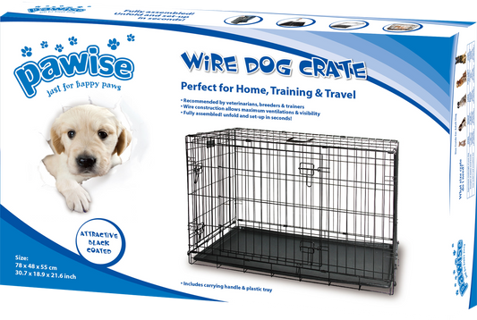 Pawise Wire Dog Crate M