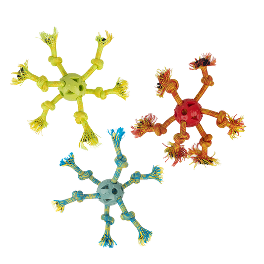 Pawise Play-N-Tug Multi Rope Ball