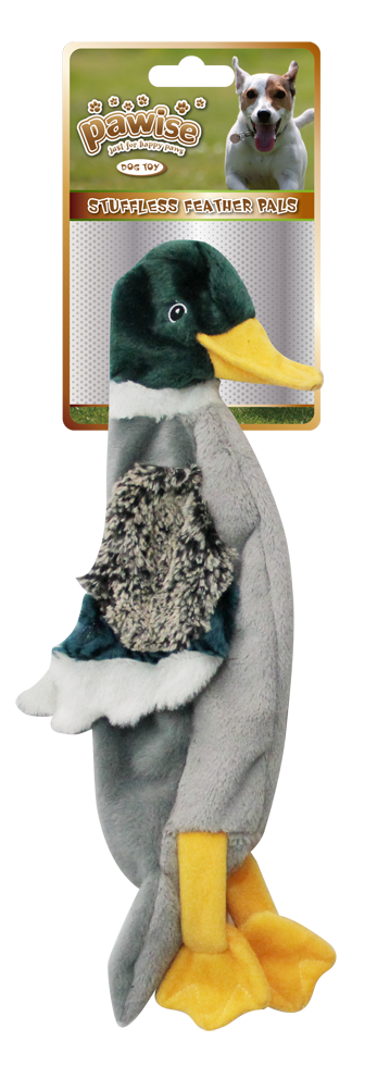 Pawise Stuffless Feather Pals Ente L