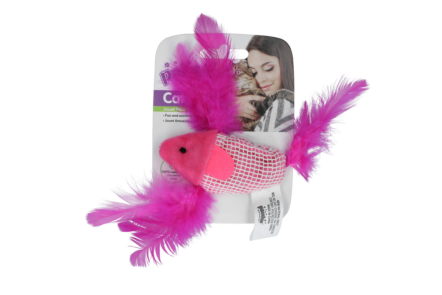 Pawise 100% Catnip Toy Fisch