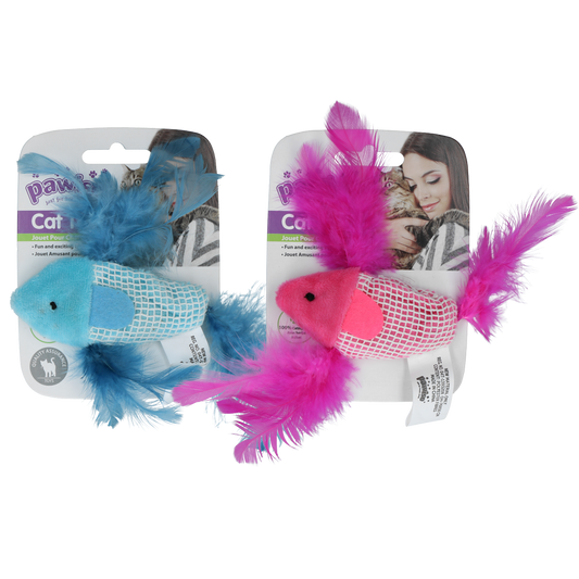 Pawise 100% Catnip Toy Fisch