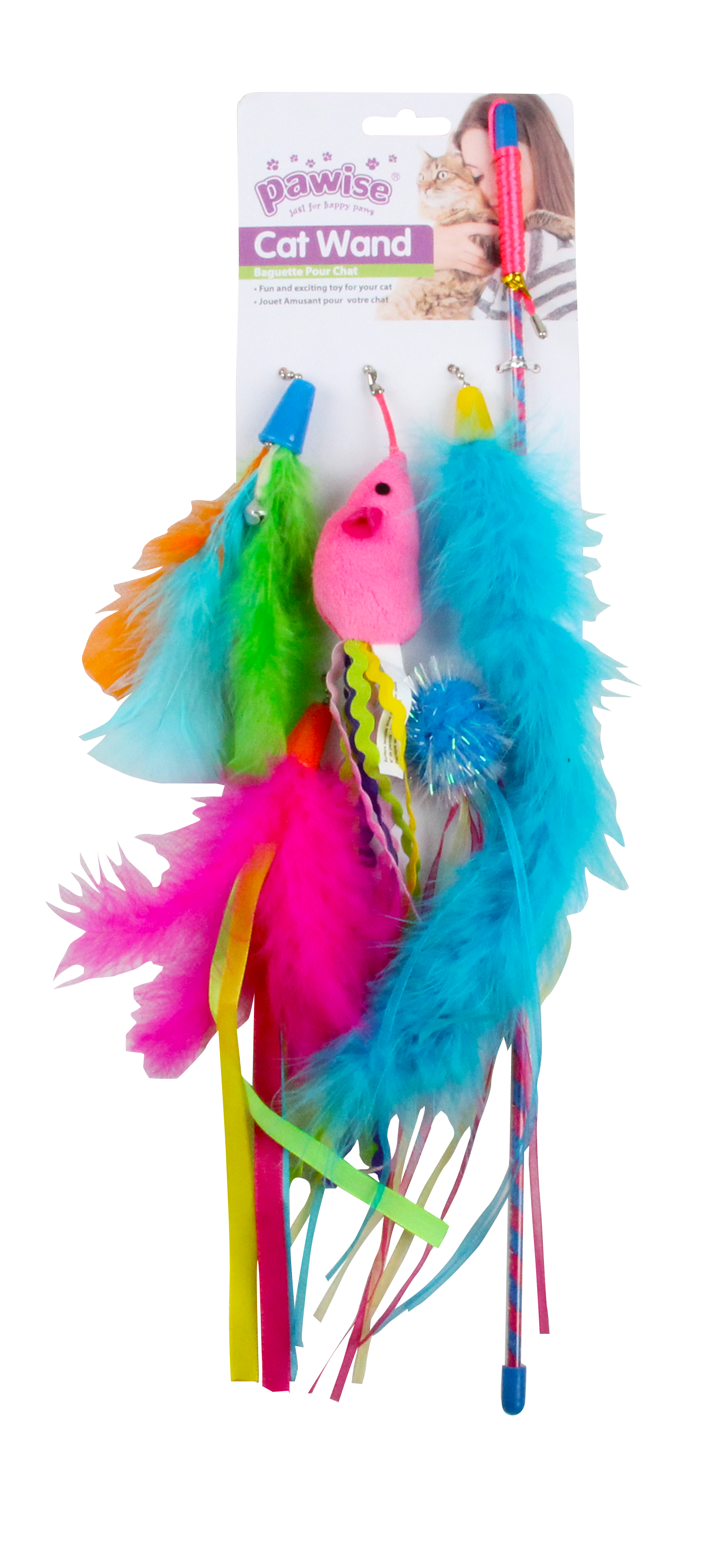 Pawise Cat Wand Value Pack 6-Pack