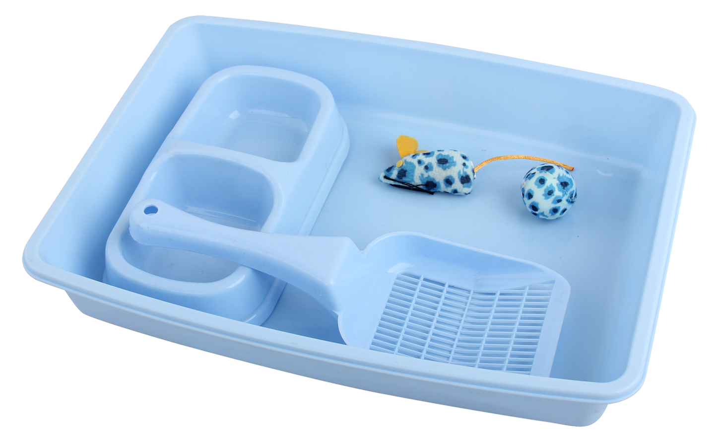 Pawise Kitten Starter Set Blau