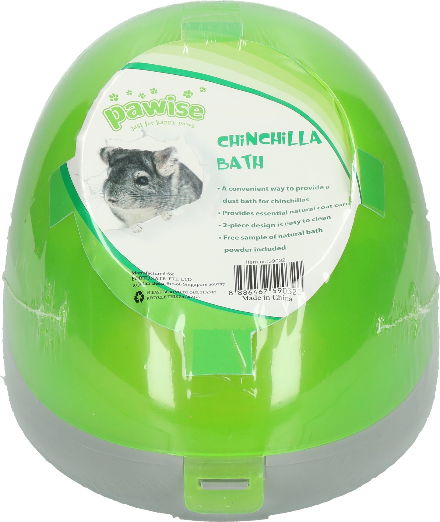 Pawise Chinchilla Bath