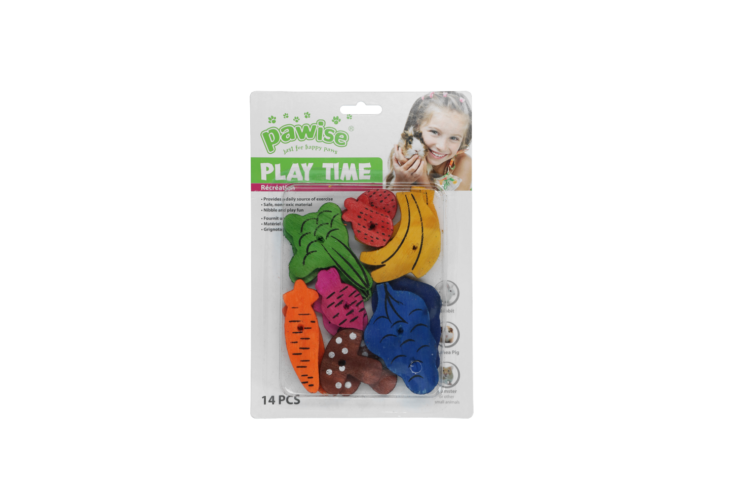 Pawise Play Time Small Pet Obst & Gemüse-Mix