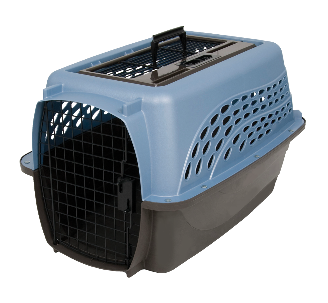 Petmate 2 Door Kennel Blau S