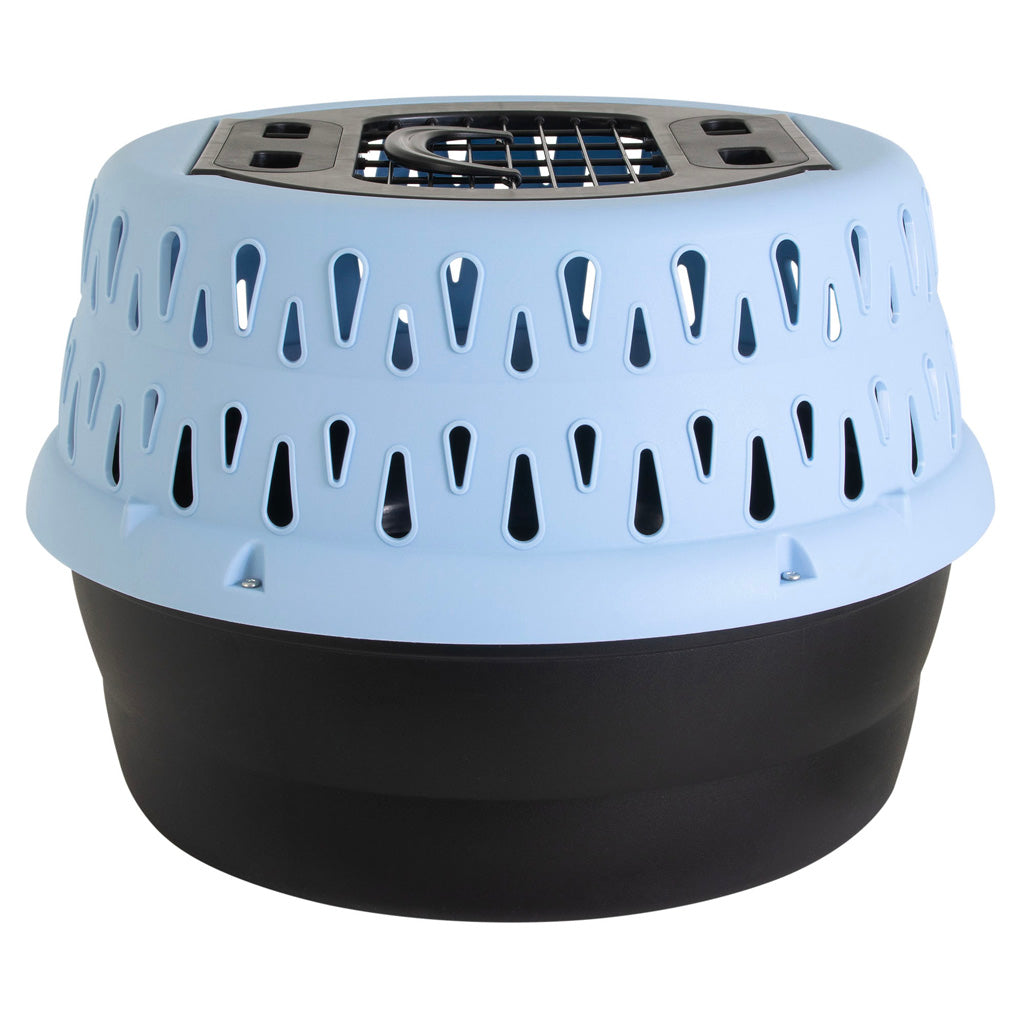 Petmate Get-A-Round Kennel For Cats Blue