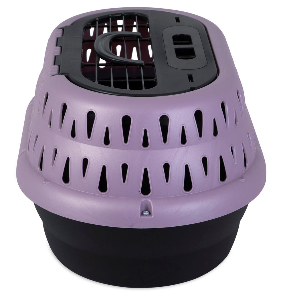 Petmate Top Load Cat Kennel Pearl Bubble Grape