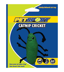 Petsport Catnip Cricket Grün