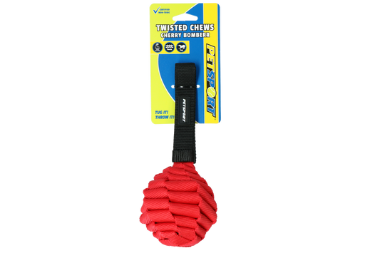 Petsport Twisted Chews - Cherry Bomberr