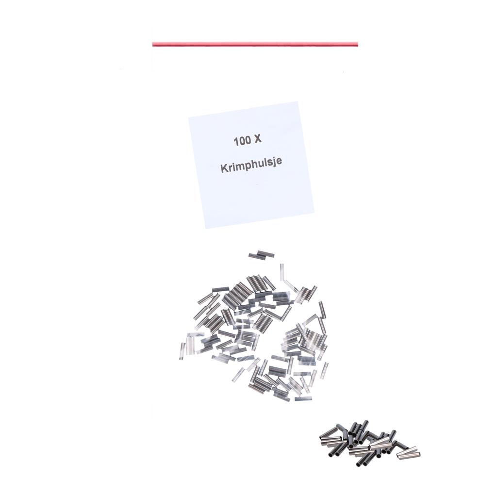Crimphülsen für Befestigungsdraht 100 St.