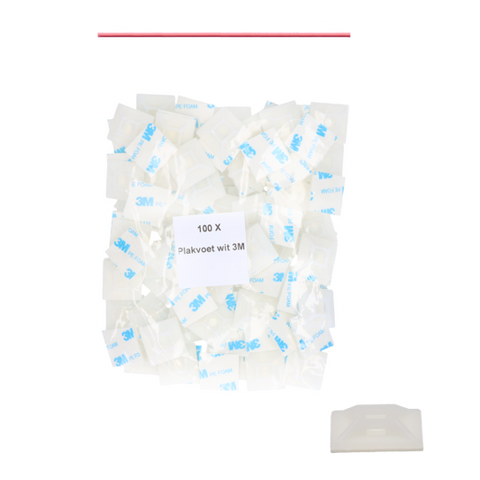 Klebesockel 3M für Befestigungsdraht 100 St.