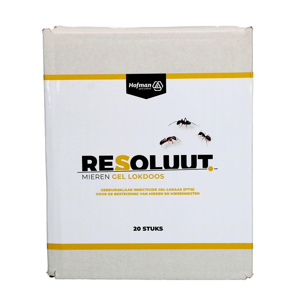 Resoluut Mieren Gel Lokdoos 20 Stück