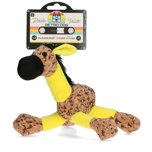 Retrodog Donkey Gelb S