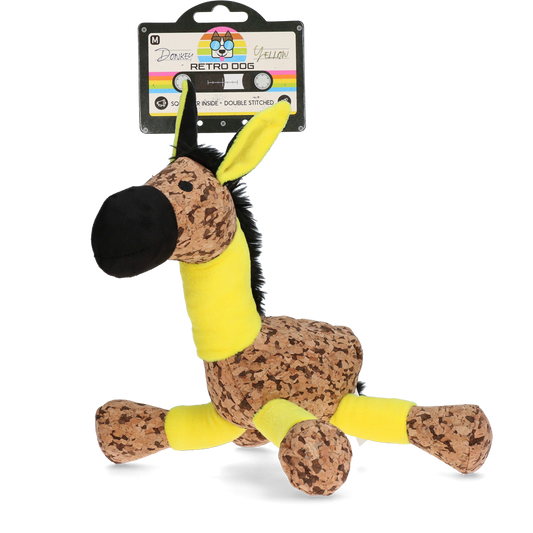 Retrodog Donkey Gelb M
